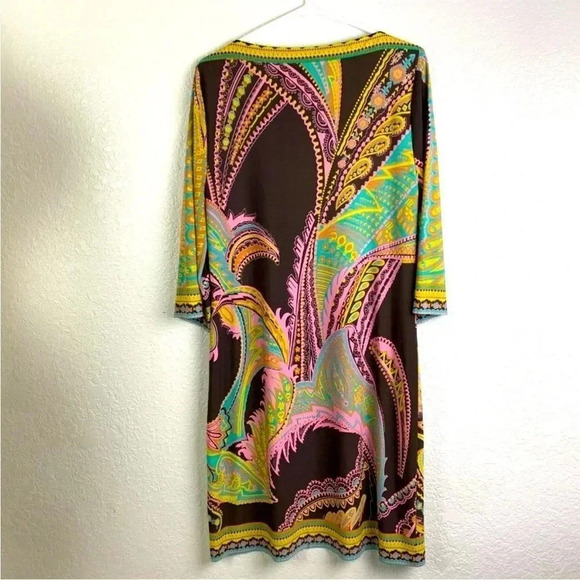 NEW Beige by ECI Size 6 Multicolor Boho Dress NWT - Picture 7 of 10